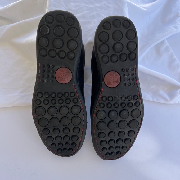 Camper Atom Work 18637-001 Men’s Blucher Black Calfskin Leather Shoes Size 7 US - Picture 11 of 12